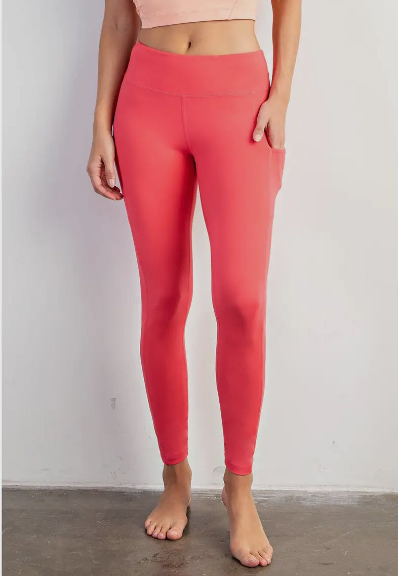 Butter Basic Leggings with Pockets
